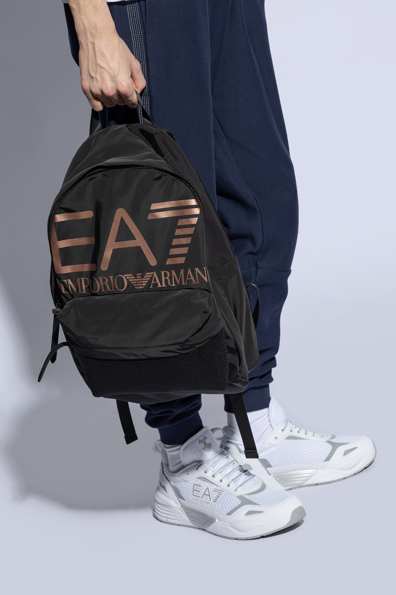 EA7 Emporio Armani Backpack with logo Men s Bags Vitkac